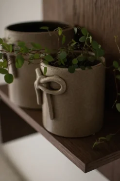 DBKD Bow pot Ø11 cm, Beige Outlet