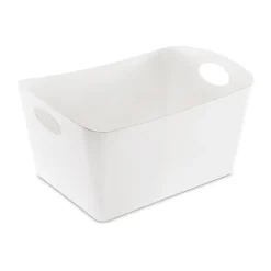 Koziol Boxxx storage box L 15 l, Recycled White Clearance