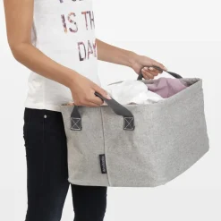 Brabantia foldable laundry basket, Grey Clearance