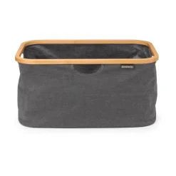 Brabantia laundry basket foldable 40 L, Pepper Black Best