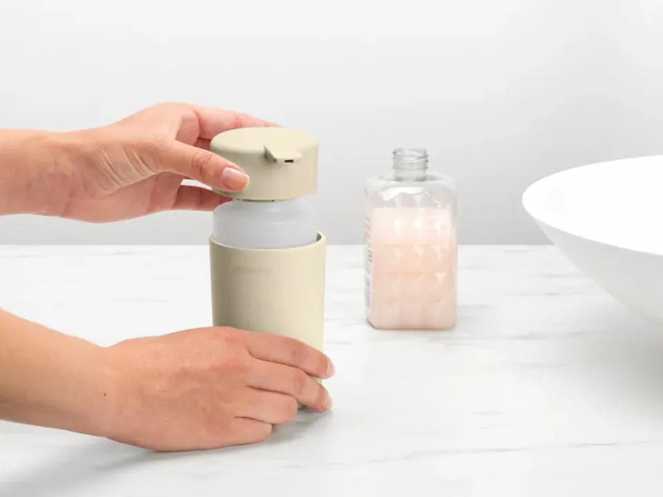 Brabantia ReNew soap dispenser 14 cm, Soft Beige Best