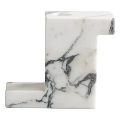 101 Copenhagen Brick high candle holder 10.5x12.5 cm, Calacatta White Sale