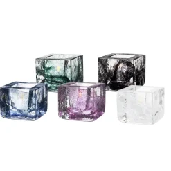 Kosta Boda Brick votive, Blue Sale