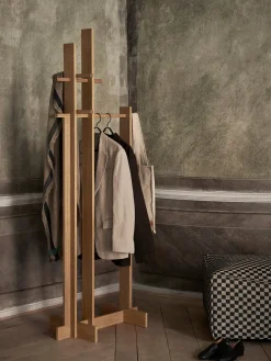 Ferm Living Bridge Clothes Stand clothes hanger, Oiled Oak Brown Sale