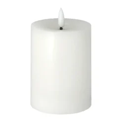 Scandi Essentials Bright Melt block candle LED 12,5 cm, White Online