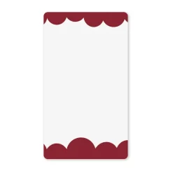 Byon Bubbly Mirror S 40x70 cm, Wine Red Discount