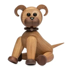 Spring Copenhagen Buddy Dog decoration 20.5 cm, Oak Beige Hot