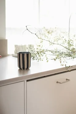 DBKD Burn scented candle 60 h, Stripe Black Sale