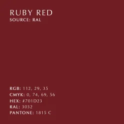 Umage Butterflies hook mini, Ruby Red