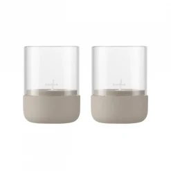 Blomus Calma lantern Ø7 cm 2-pack, Fungi Beige New
