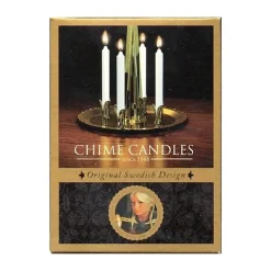 Dala Industrier Candles for Swedish Angel Chimes orginal, 20-pack White Clearance