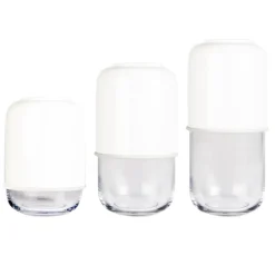 Muurla Capsule adjustable vase 18-28 cm, gold-clear Yellow Hot
