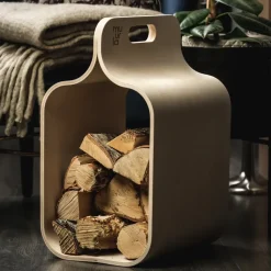 Muurla Carrier newspaper holder, Beech Beige New