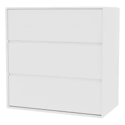 Montana CARRY dresser, 3 drawers, New White Best