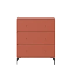 Montana Carry dresser, Hokkaido 162, black lacquered legs Orange Discount
