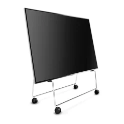 Eva Solo Carry TV stand with wheels, Brushed steel Silver-coloured Clearance