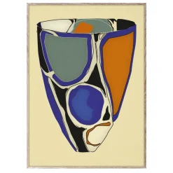 Paper Collective Cerámica 06 poster, 50x70 cm Multi