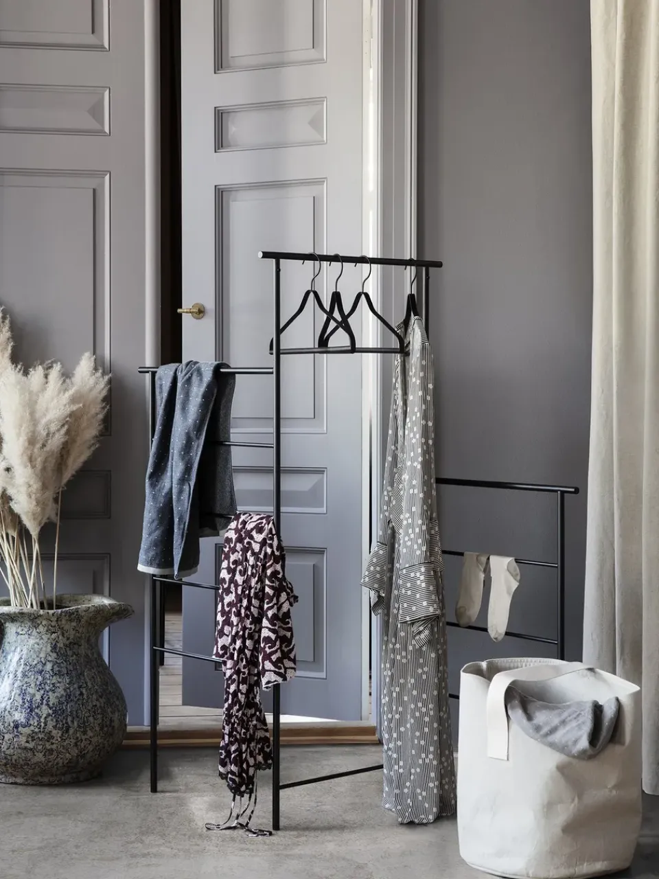 Ferm Living Chambray shower curtain, Sand Beige Clearance