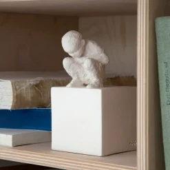 Kähler Character sculpture, The curious one White New