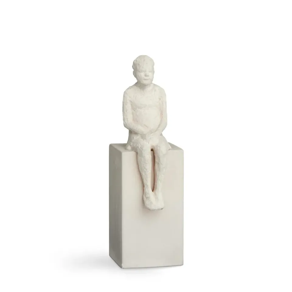 Kähler Character sculpture, The dreamer White Hot