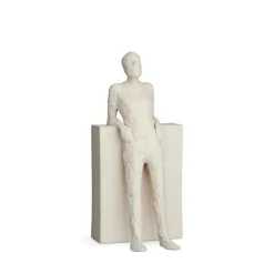 Kähler Character sculpture, The hedonist White Hot
