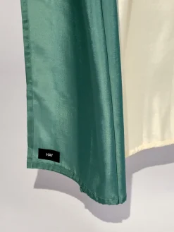 HAY Check shower curtain 180x200 cm, Green Outlet