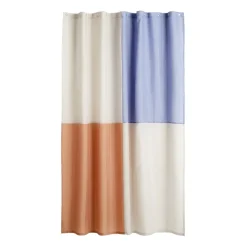 HAY Check shower curtain 180x200 cm, Blue