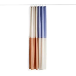 HAY Check shower curtain 180x200 cm, Blue