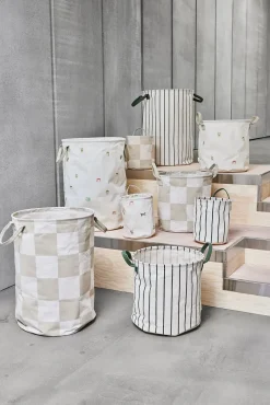 OYOY Chess storage baskets medium 2-pack, Clay-offwhite BeigeBrown