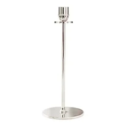 Hilke Collection Chiaro Di Luna candle sticks 30 cm, Nickel-plated brass Silver-coloured Outlet