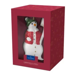 Villeroy & Boch Christmas Classics ornament snowman, White Outlet