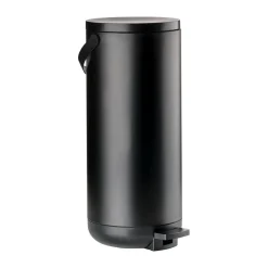 Zone Denmark Circular pedal bin 35 L, Svart Black Clearance