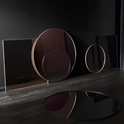 AYTM Circum mirror small, Black Discount