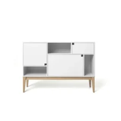 Zweed Citti 6x3 cabinet, . stand in oak matt lacquered White Discount