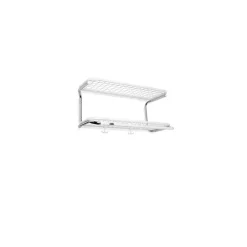 Essem Design Classic 650 hat shelf, /chrome, 2 levels, 50 cm White Online