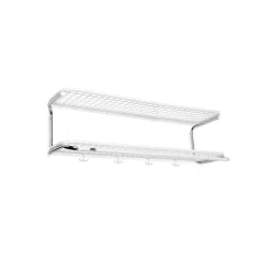 Essem Design Classic 650 hat shelf, /chrome, 2 levels, 90 cm White Sale