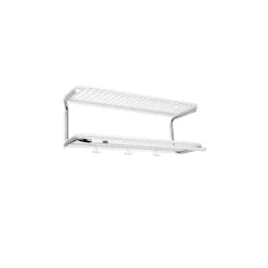 Essem Design Classic 650 hat shelf, /chrome, 2 levels, 70 cm White Online
