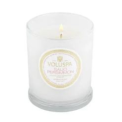 Voluspa Classic Maison Blanc scented 60 hours, Saijo Persimmon Gold-colouredWhite Best