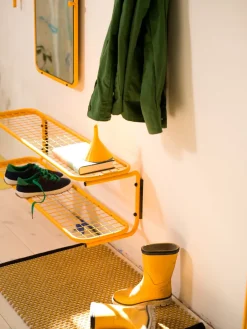 Essem Design Classic shoe rack 80 cm, Sun Yellow Outlet