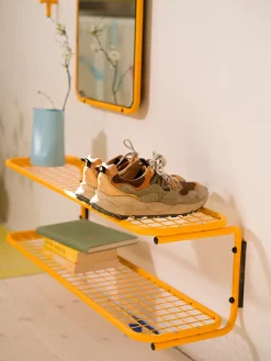 Essem Design Classic shoe rack 100 cm, Sun Yellow Online