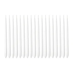 Georg Jensen Cobra Hanukkah candles 18-pack, White