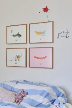 Paper Collective Coco the Crocodile poster, 30x40 cm GreenMulti