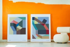 Paper Collective Collage Three poster, 30x40 cm Multi