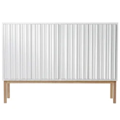 A2 Collect 2013 low cupboard, oiled oak White