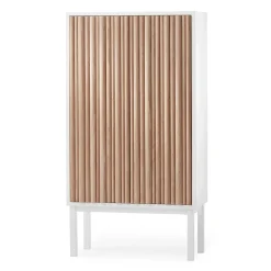 A2 Collect cabinet 2013 oak, White leg Brown Discount