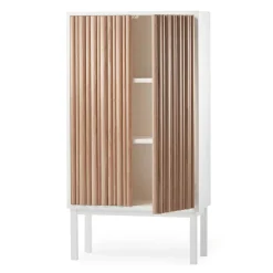 A2 Collect cabinet 2013 oak, White leg Brown Discount