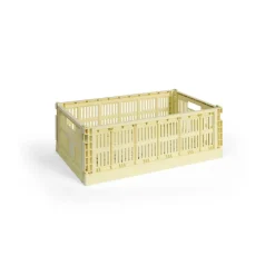 HAY Colour Crate L 34.5x53 cm, Light Yellow Outlet