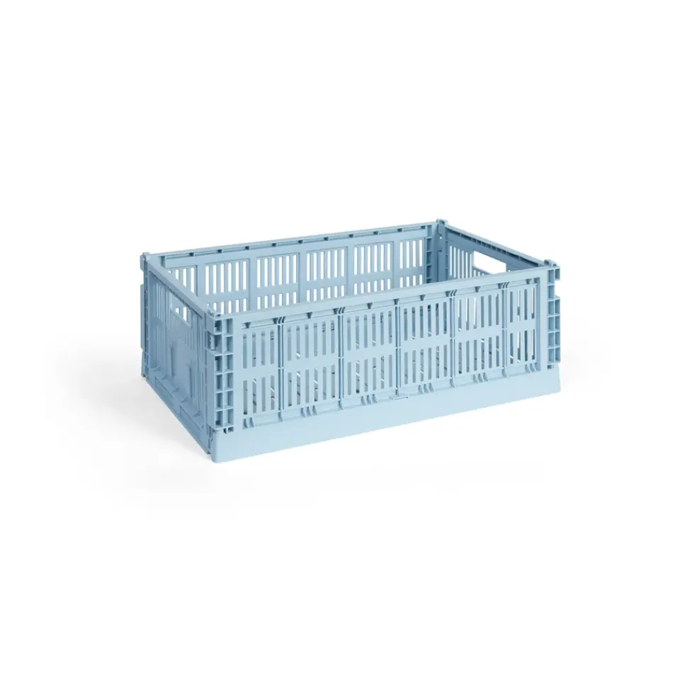 HAY Colour Crate L 34.5x53 cm, Soft Blue Discount