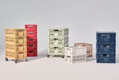 HAY Colour Crate lid medium, Golden Yellow New