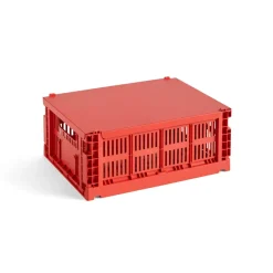 HAY Colour Crate lid medium, Red Online